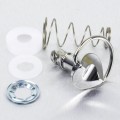 Dzus D-Ring Quarter Turn Quick Release Fairing Fastener - Stainless